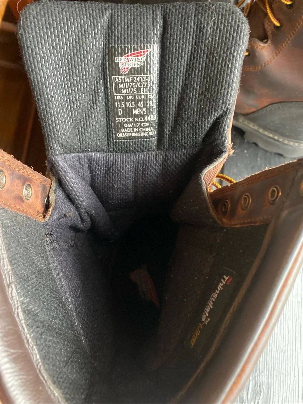 Red Wing Shoes sturdy leather